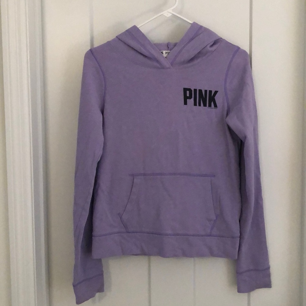 PINK hooded sweatshirt